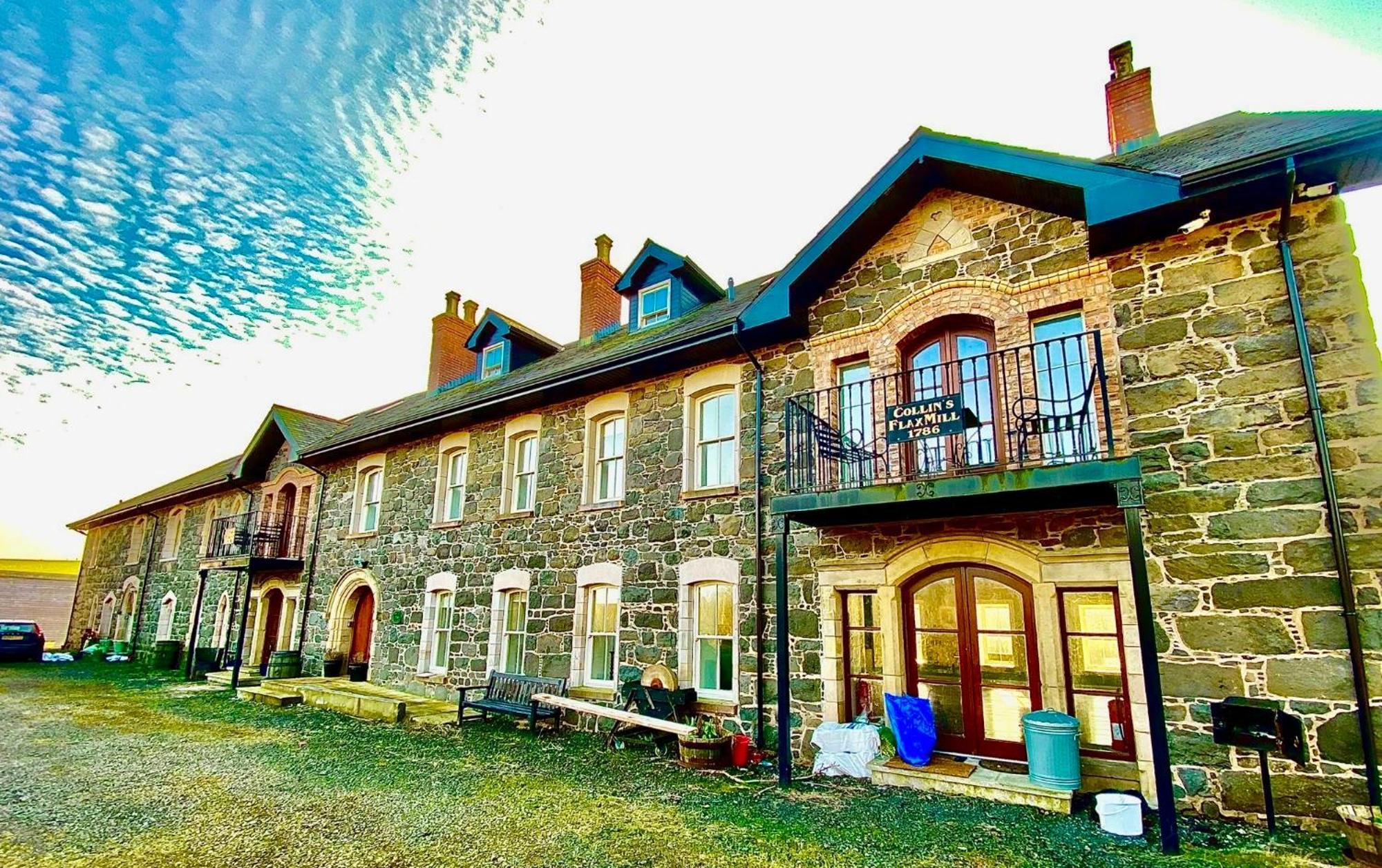 The Old Flax Mill Yoga Retreat Coleraine Exterior foto